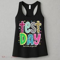 Its Test Day Preppy Teacher Dont Stress Do Your Best Women's Tank Top thumb 3
