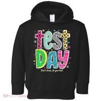 Its Test Day Preppy Teacher Dont Stress Do Your Best Toddler Hoodie thumb 0