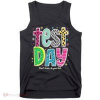 Its Test Day Preppy Teacher Dont Stress Do Your Best Tank Top thumb 0