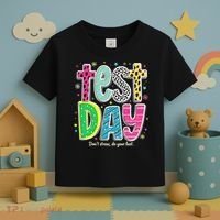 Its Test Day Preppy Teacher Dont Stress Do Your Best Toddler T-Shirt thumb 3