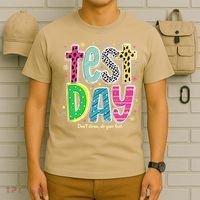 Its Test Day Preppy Teacher Dont Stress Do Your Best T-Shirt thumb 6