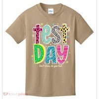 Its Test Day Preppy Teacher Dont Stress Do Your Best Kids T-Shirt thumb 0