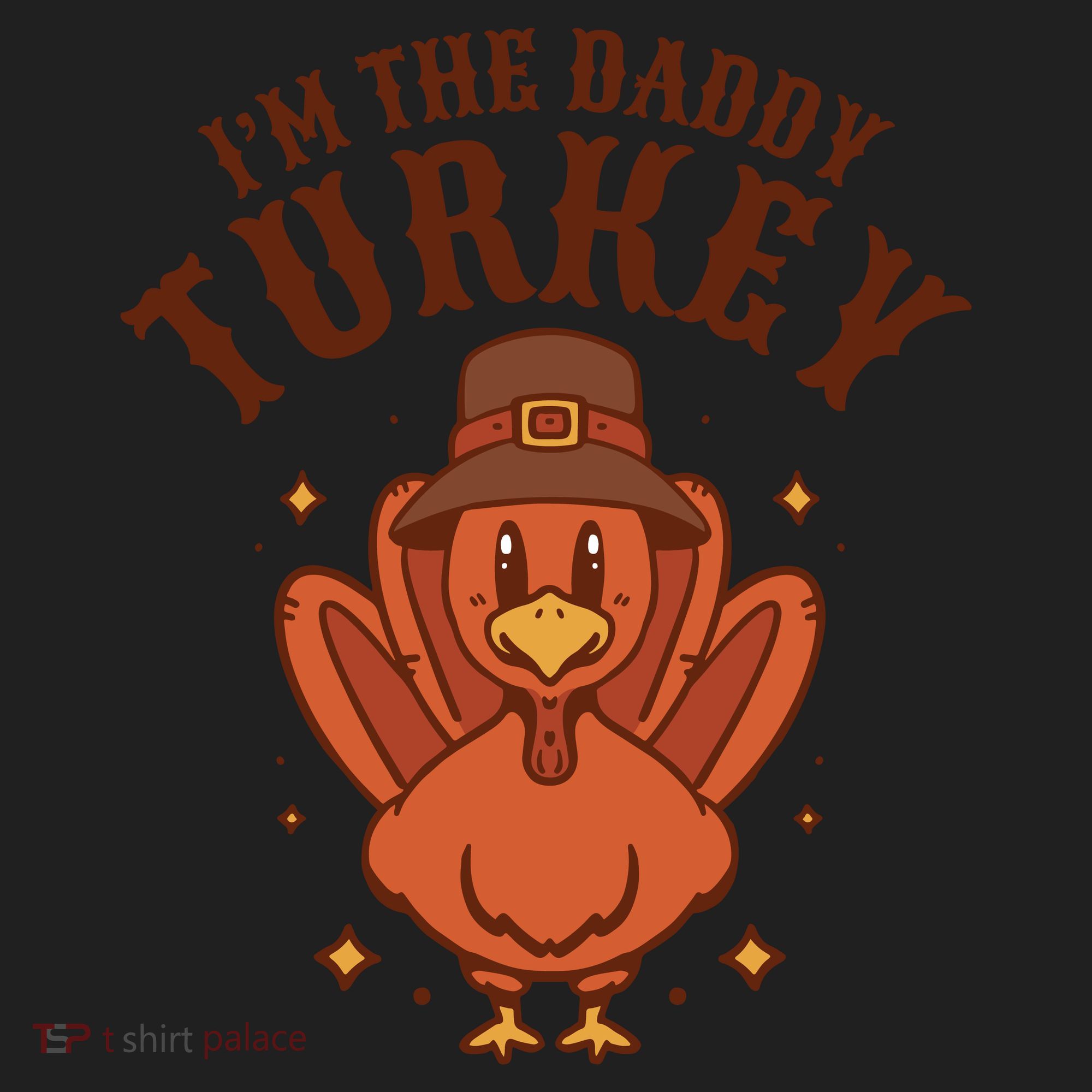 I'm The Daddy Turkey Festive Thanksgiving Women's Sweatshirt