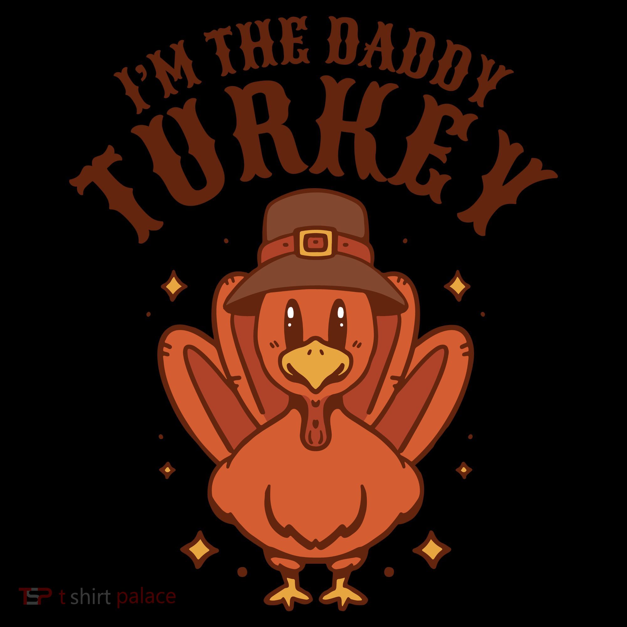 I'm The Daddy Turkey Festive Thanksgiving Bucket Hat