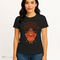 I'm The Daddy Turkey Festive Thanksgiving Women's T-Shirt thumb 4