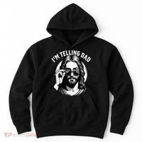 IM Telling Dad Funny Religious Christian Jesus Meme Hoodie thumb 0