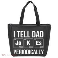 I Tell Dad Jokes Periodically Tote Bag thumb 0