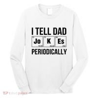 I Tell Dad Jokes Periodically Long Sleeve Shirt thumb 0