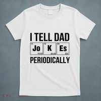 I Tell Dad Jokes Periodically T-Shirt thumb 5