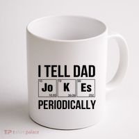 I Tell Dad Jokes Periodically Coffee Mug thumb 1