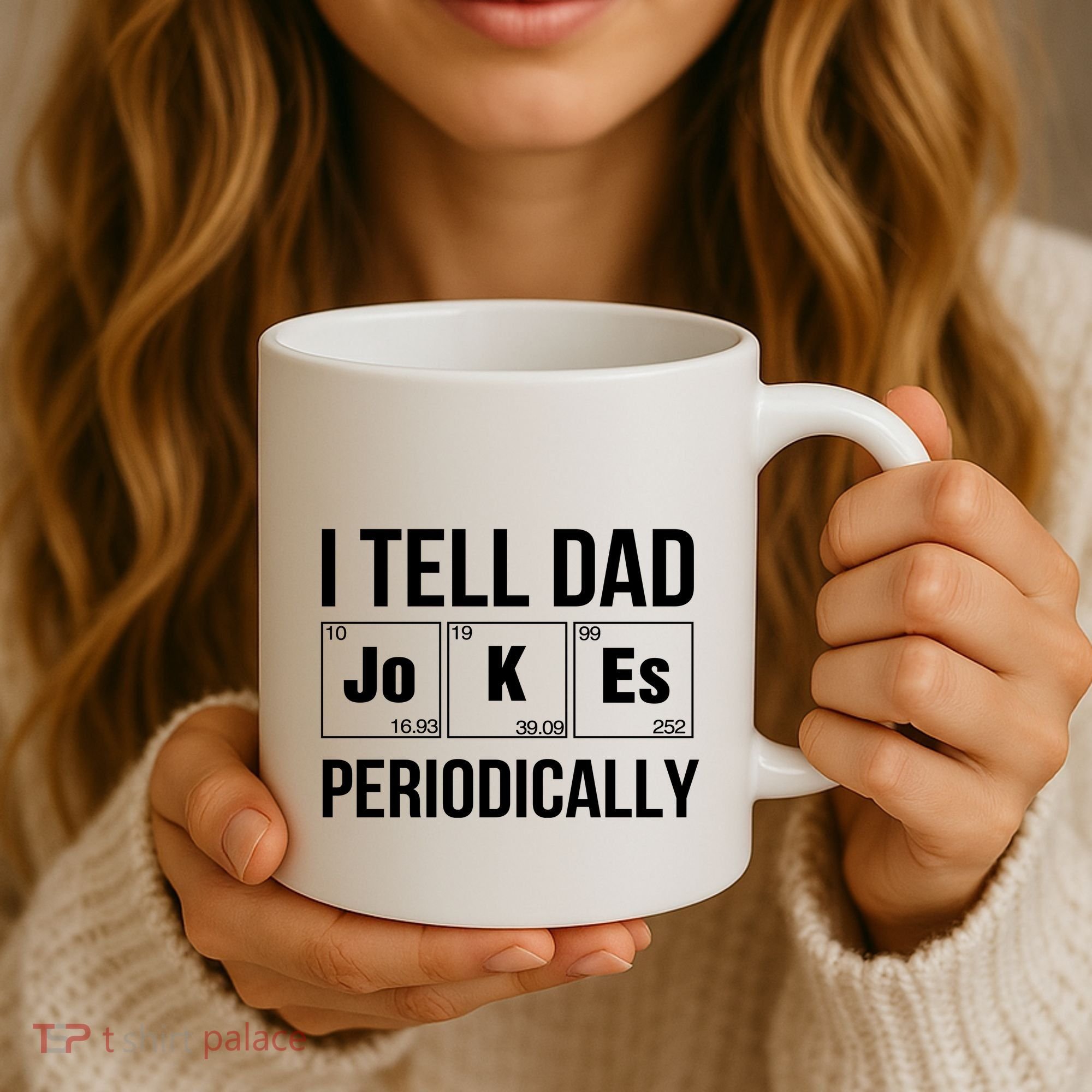 I Tell Dad Jokes Periodically Coffee Mug
