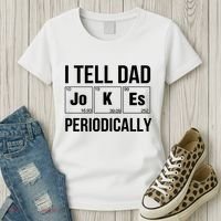 I Tell Dad Jokes Periodically Women's T-Shirt thumb 3