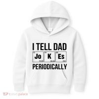 I Tell Dad Jokes Periodically Kids Hoodie thumb 0