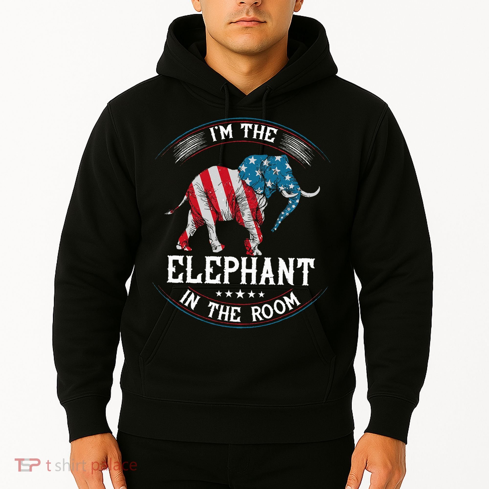 Im The Elephant In The Room Republica Conservative Hoodie