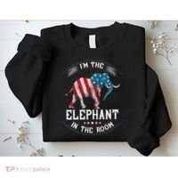 Im The Elephant In The Room Republica Conservative Sweatshirt thumb 2