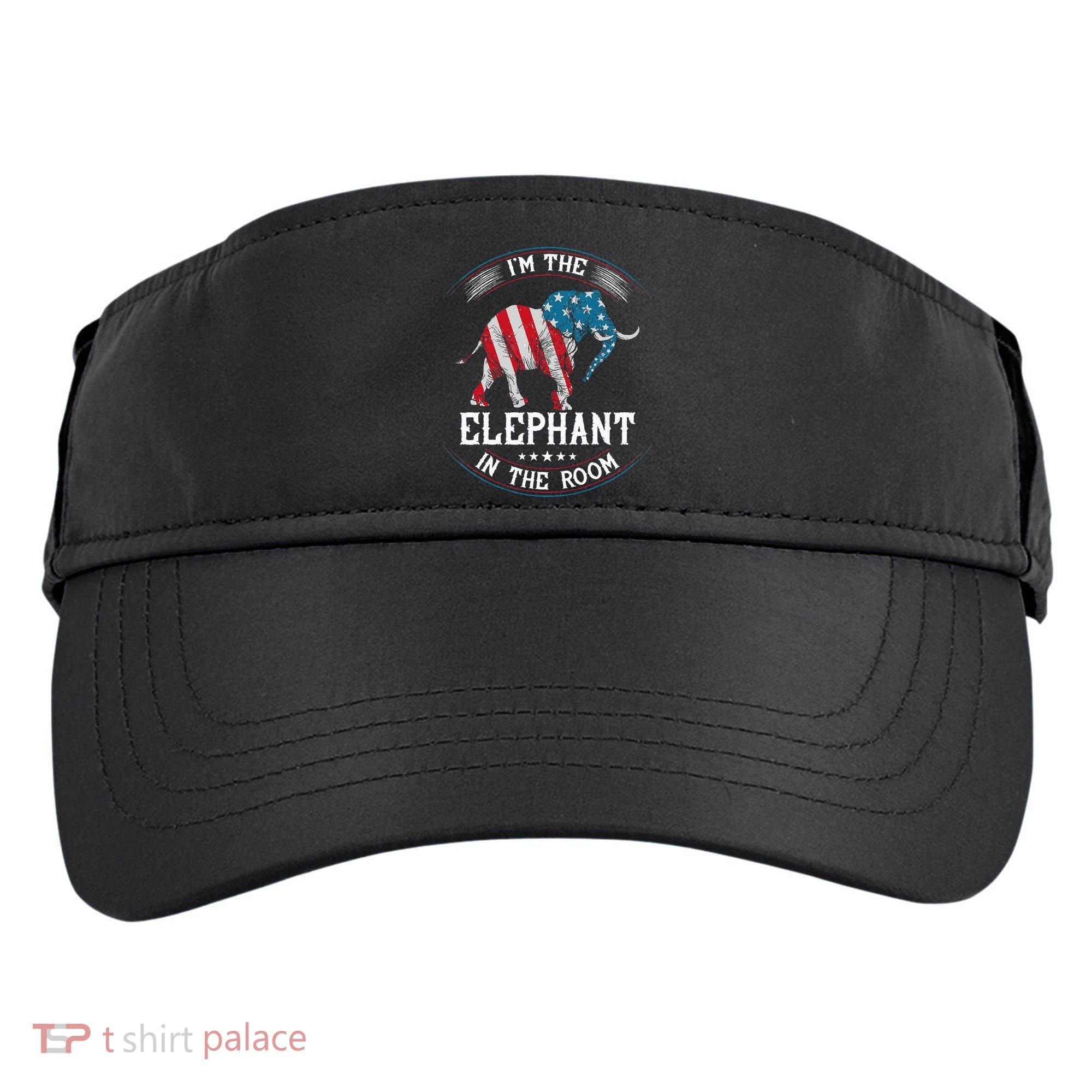 Im The Elephant In The Room Republica Conservative Adult Drive Performance Visor