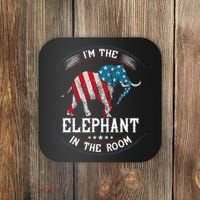Im The Elephant In The Room Republica Conservative Coaster thumb 0