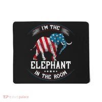 Im The Elephant In The Room Republica Conservative Mousepad thumb 0