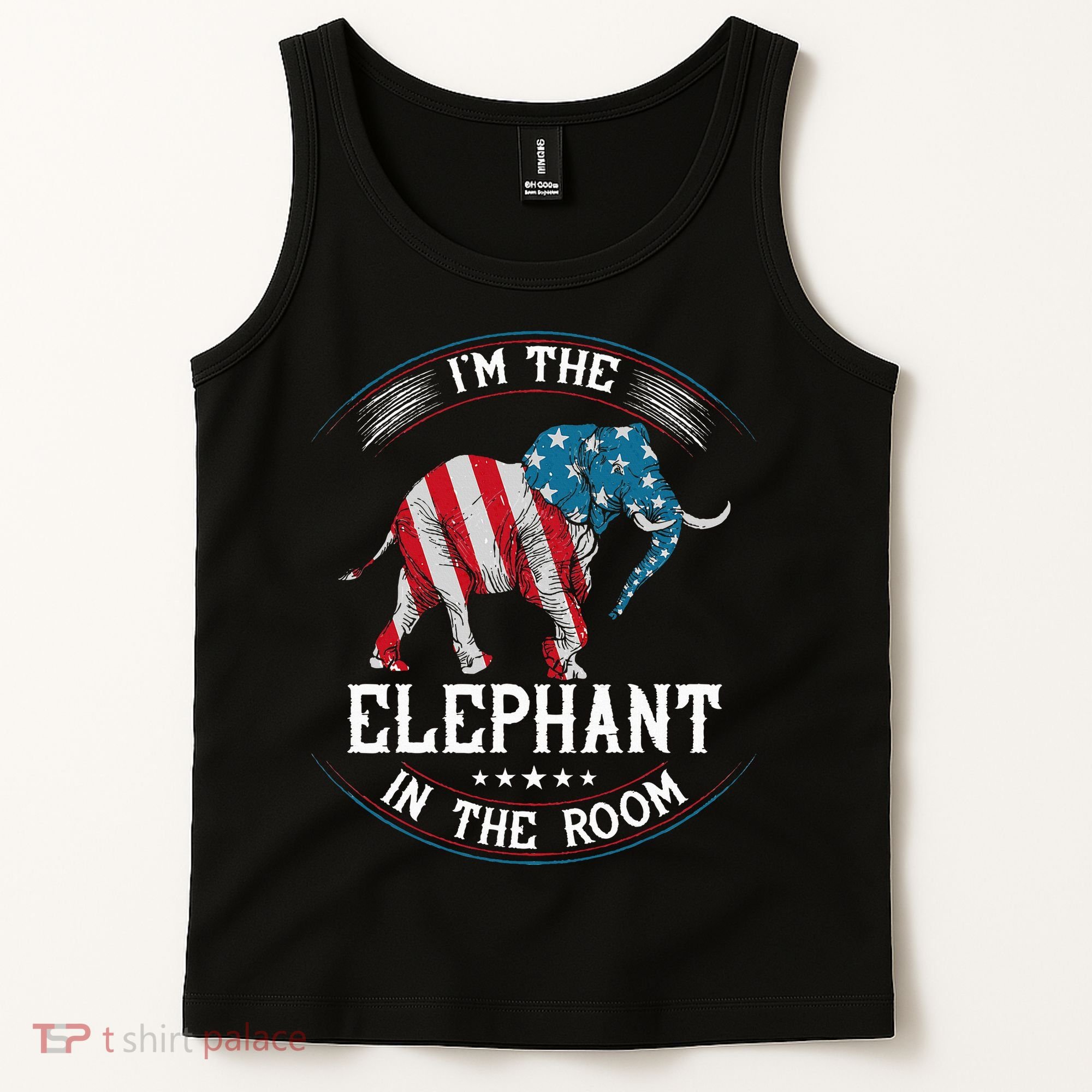 Im The Elephant In The Room Republica Conservative Tank Top