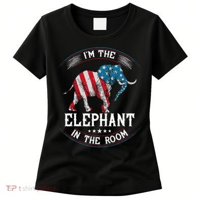 Im The Elephant In The Room Republica Conservative Women's T-Shirt