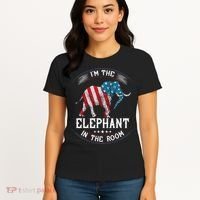 Im The Elephant In The Room Republica Conservative Women's T-Shirt thumb 4