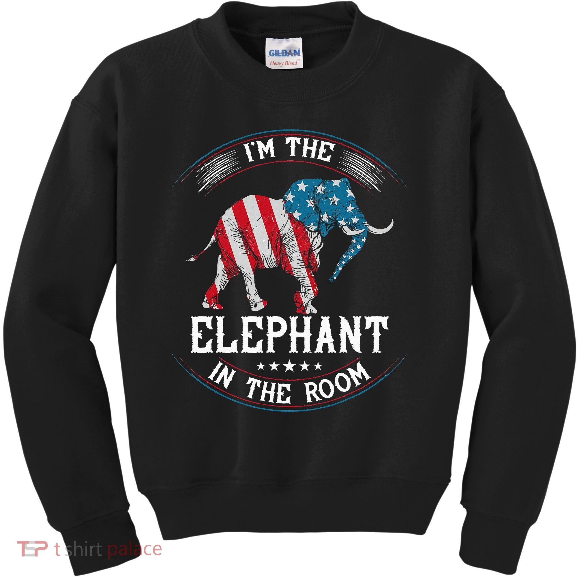 Im The Elephant In The Room Republica Conservative Kids Sweatshirt