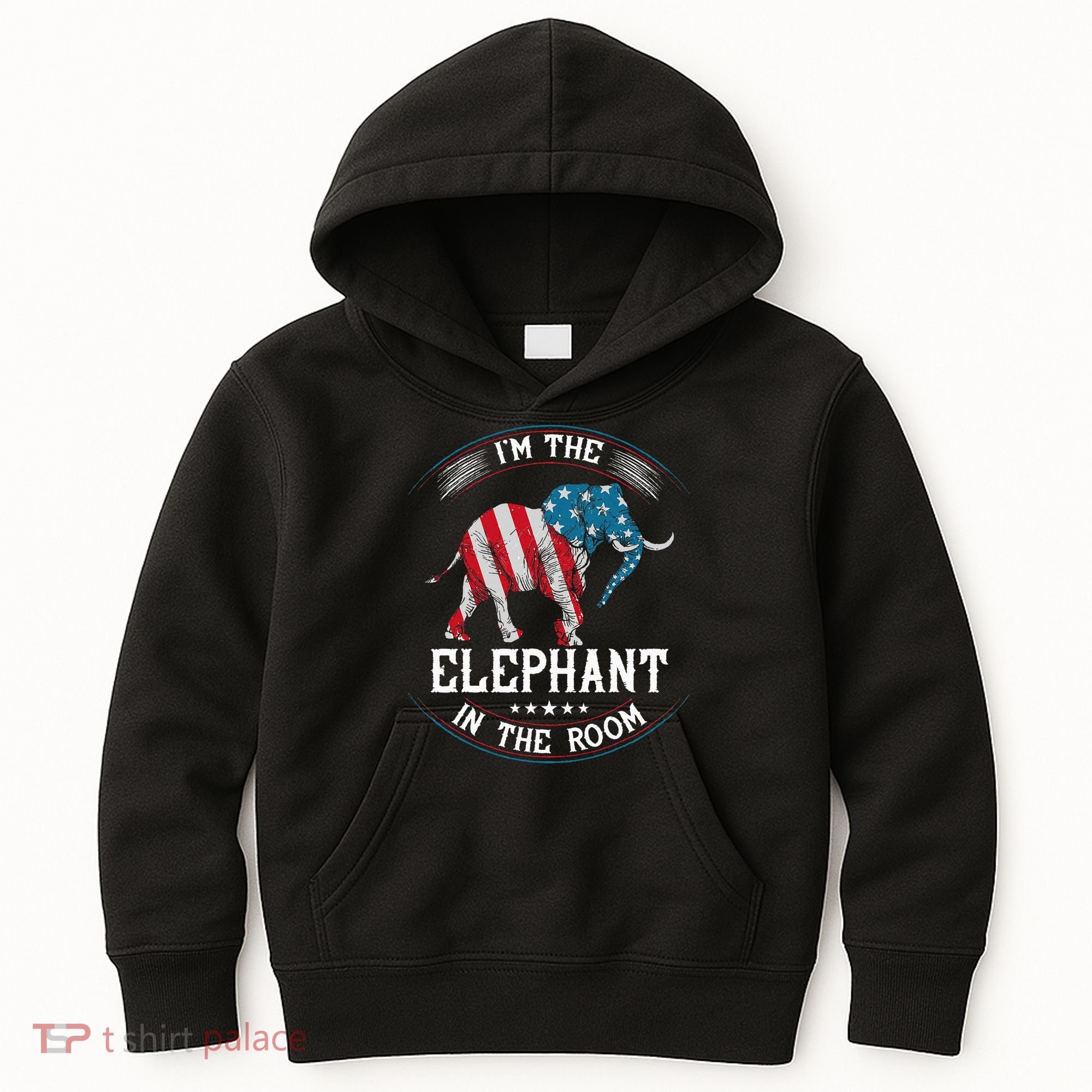 Im The Elephant In The Room Republica Conservative Kids Hoodie