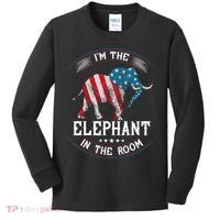 Im The Elephant In The Room Republica Conservative Kids Long Sleeve Shirt thumb 0
