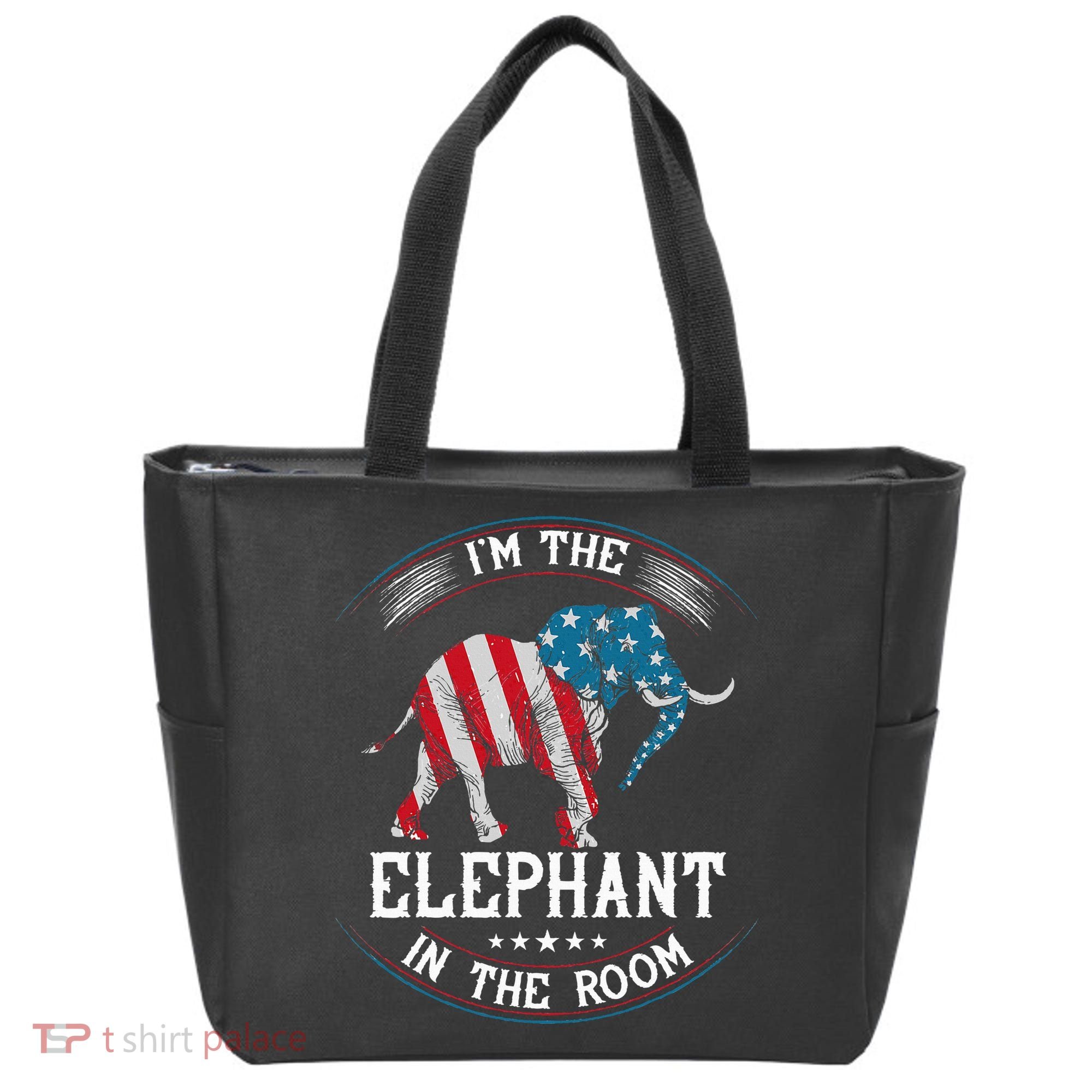 Im The Elephant In The Room Republica Conservative Tote Bag