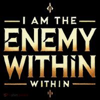 I´M The Enemy Within Bold Motivational Statement Tank Top thumb 6