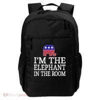 I'm The Elephant In The Room Republican Conservative Backpack thumb 0