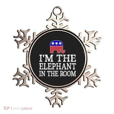 I'm The Elephant In The Room Republican Conservative Ornament