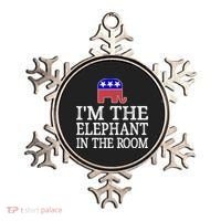 I'm The Elephant In The Room Republican Conservative Ornament thumb 0