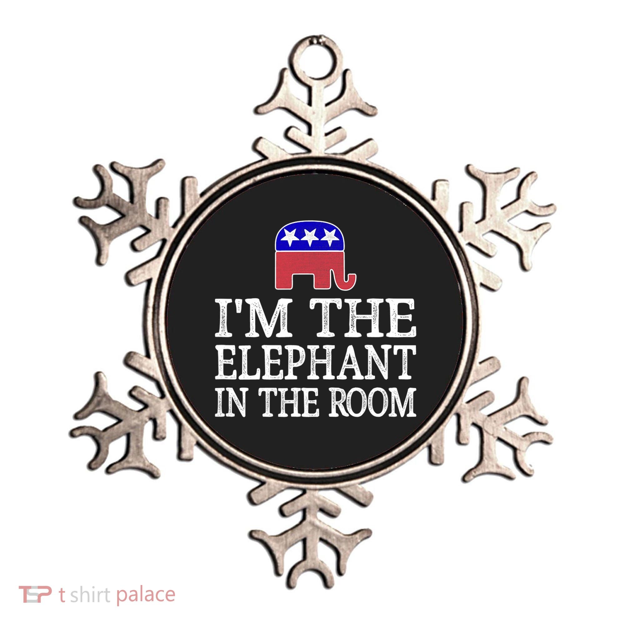 I'm The Elephant In The Room Republican Conservative Ornament