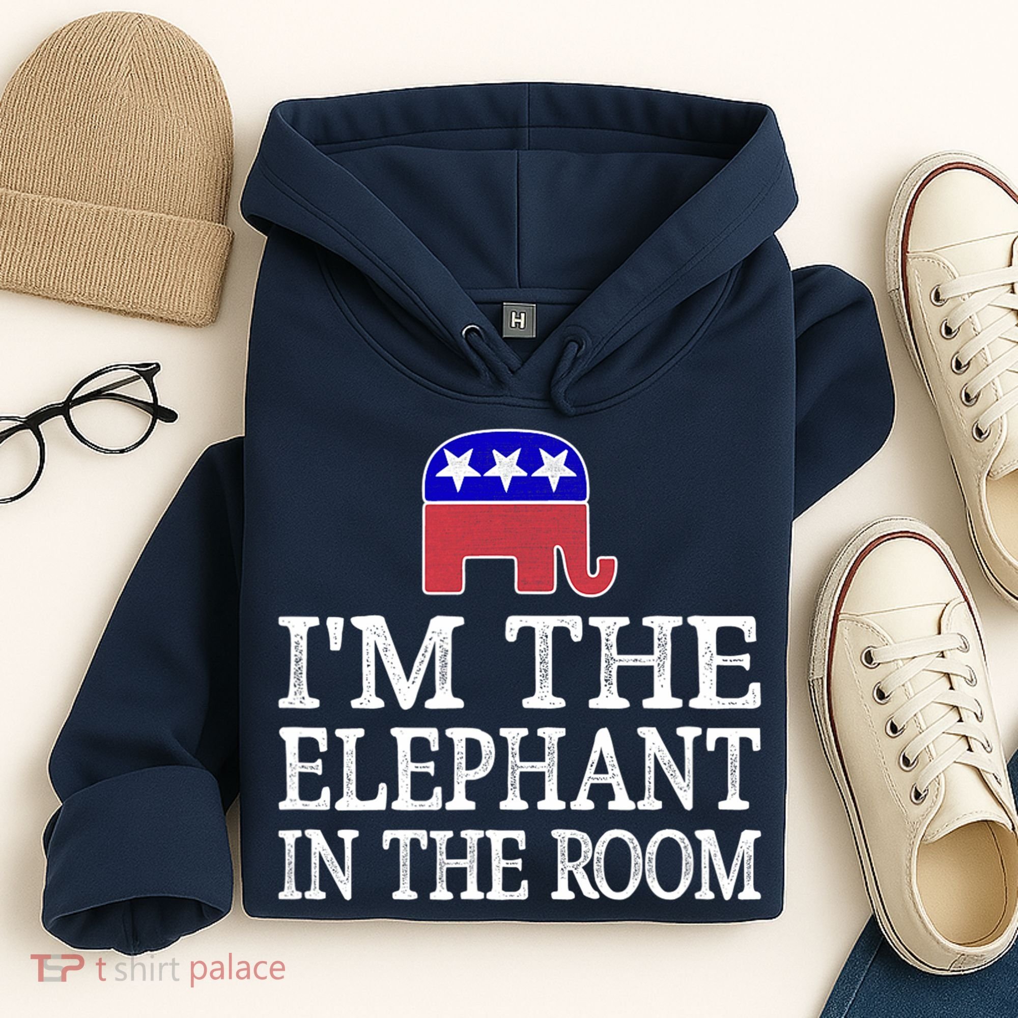 I'm The Elephant In The Room Republican Conservative Hoodie