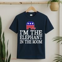 I'm The Elephant In The Room Republican Conservative T-Shirt thumb 2
