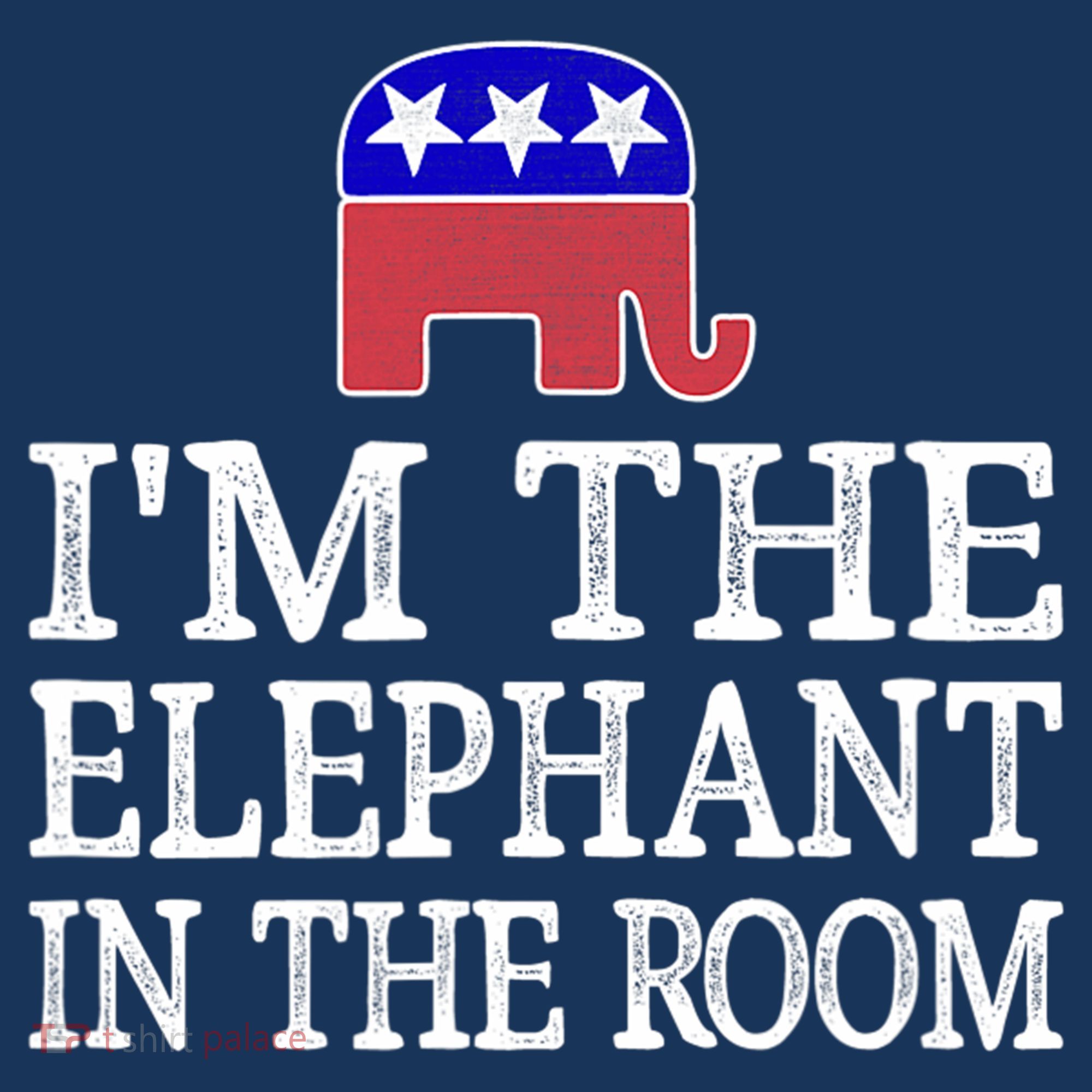 I'm The Elephant In The Room Republican Conservative Women's Hoodie