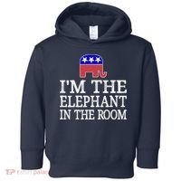 I'm The Elephant In The Room Republican Conservative Toddler Hoodie thumb 0