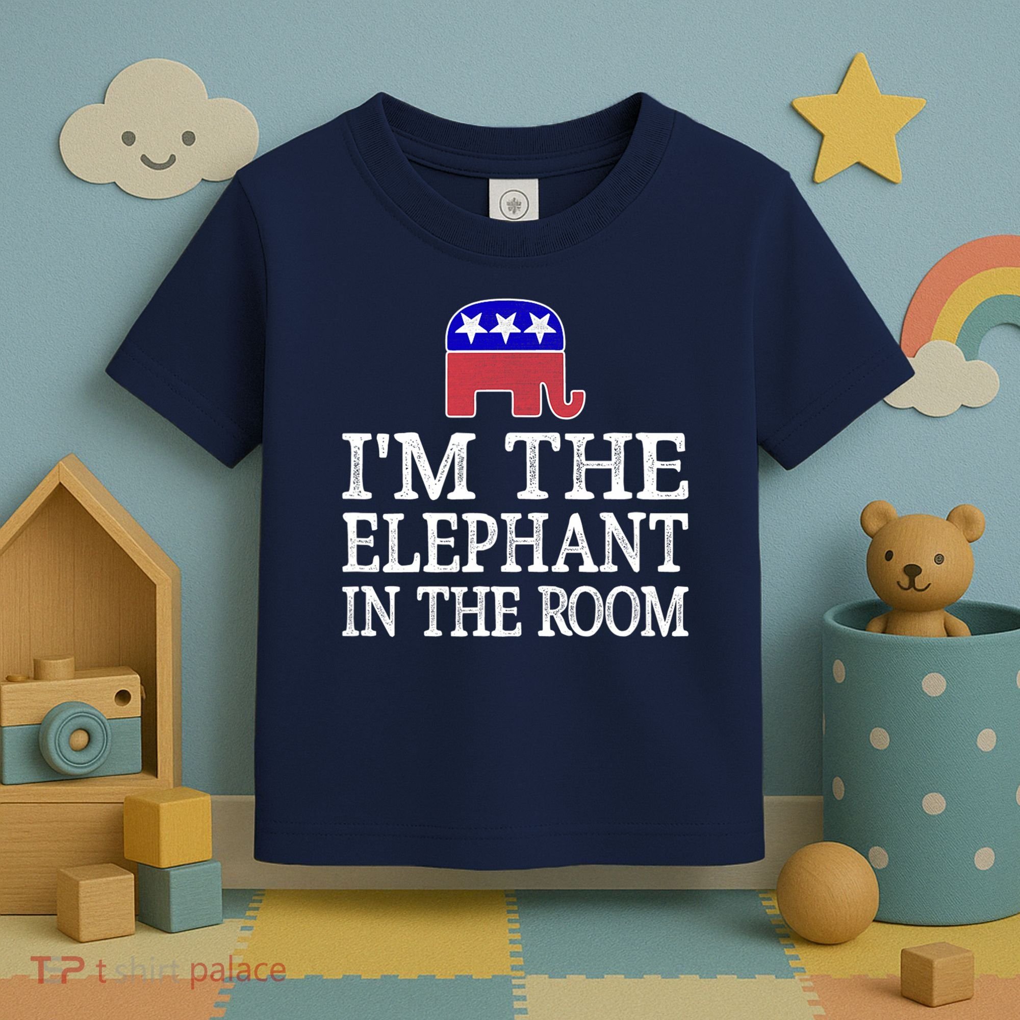 I'm The Elephant In The Room Republican Conservative Toddler T-Shirt