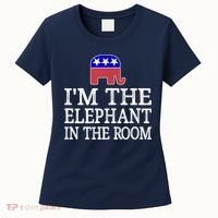 I'm The Elephant In The Room Republican Conservative Women's T-Shirt thumb 0