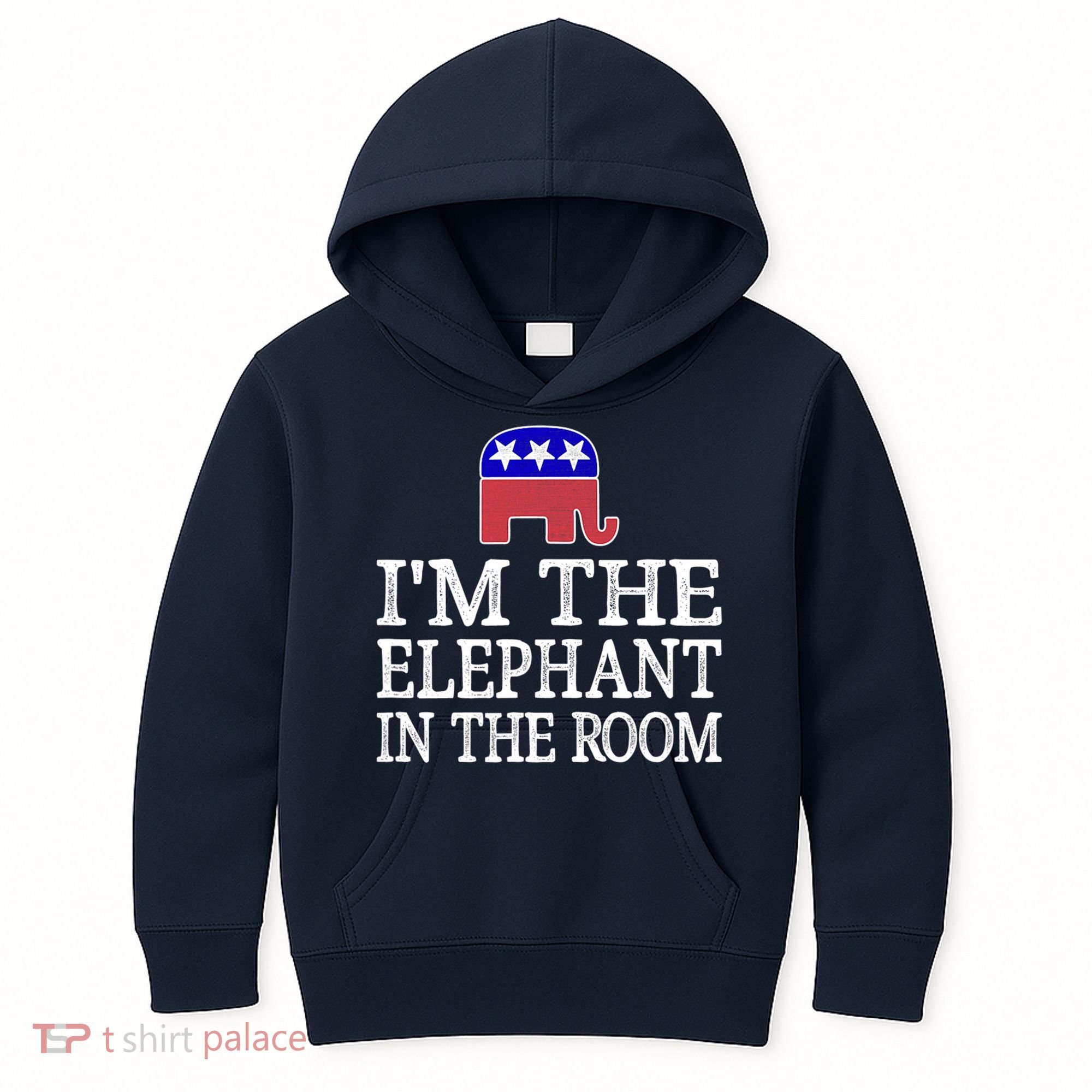 I'm The Elephant In The Room Republican Conservative Kids Hoodie