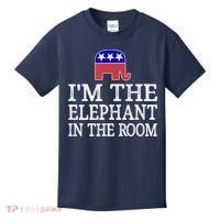I'm The Elephant In The Room Republican Conservative Kids T-Shirt thumb 0