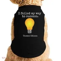 Inventor's , Thomas Edison , Graduate's Doggie Tank thumb 0