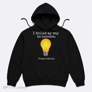 Inventor's , Thomas Edison , Graduate's Hoodie