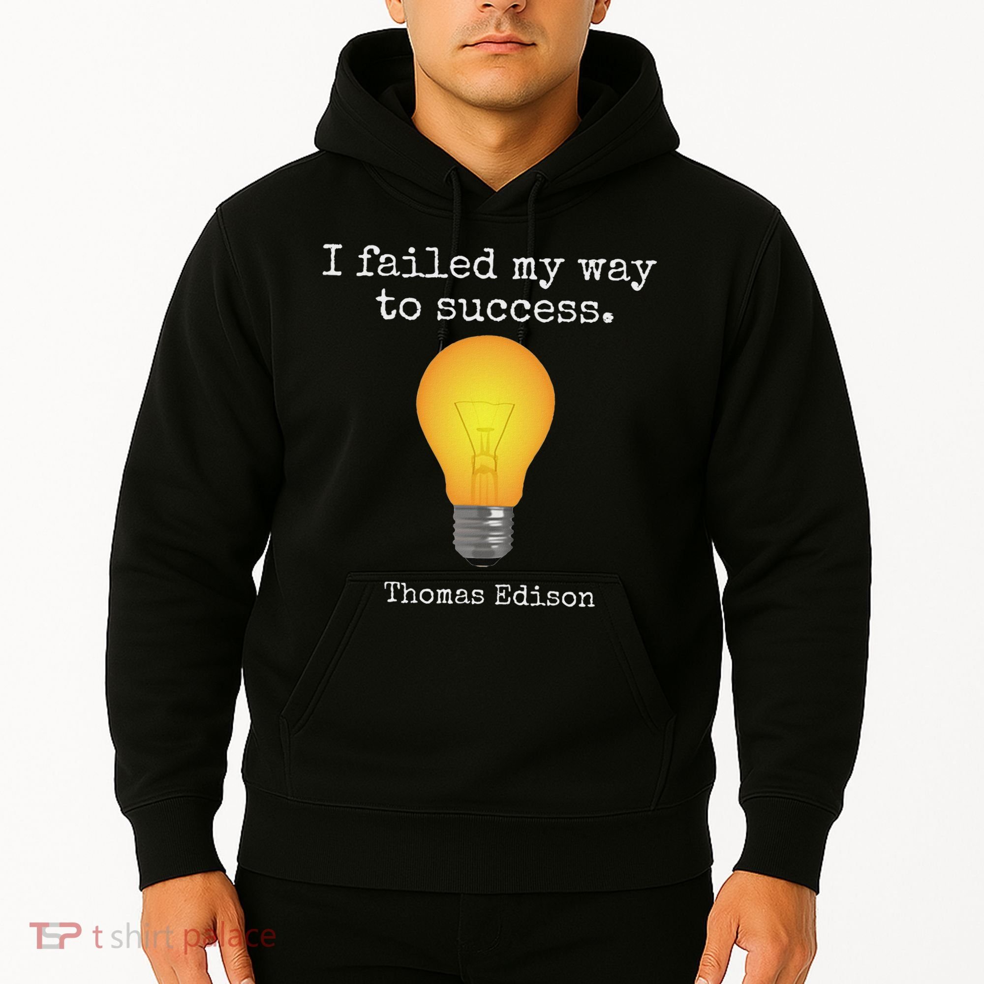 Inventor's , Thomas Edison , Graduate's Hoodie