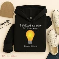 Inventor's , Thomas Edison , Graduate's Hoodie thumb 4
