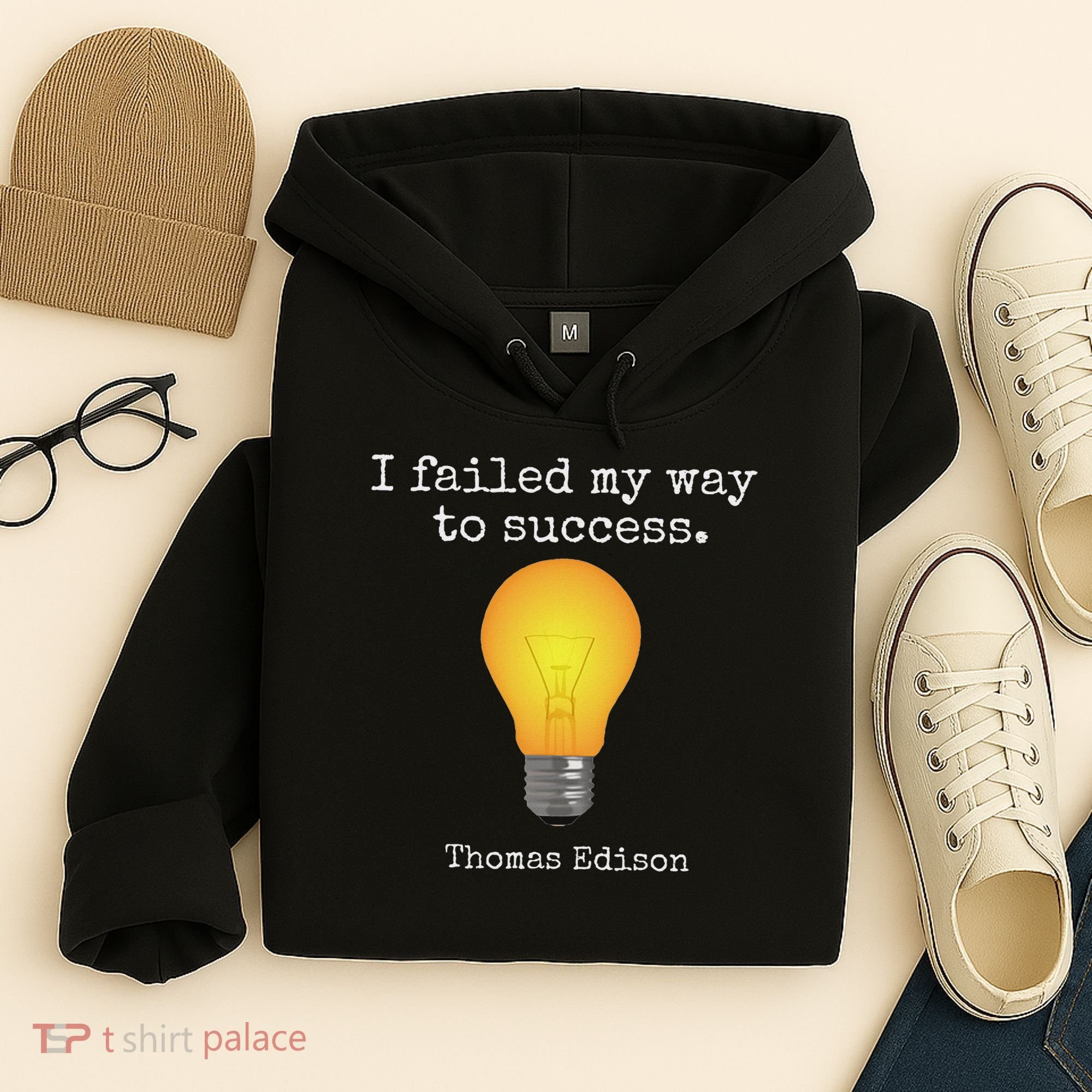 Inventor's , Thomas Edison , Graduate's Hoodie
