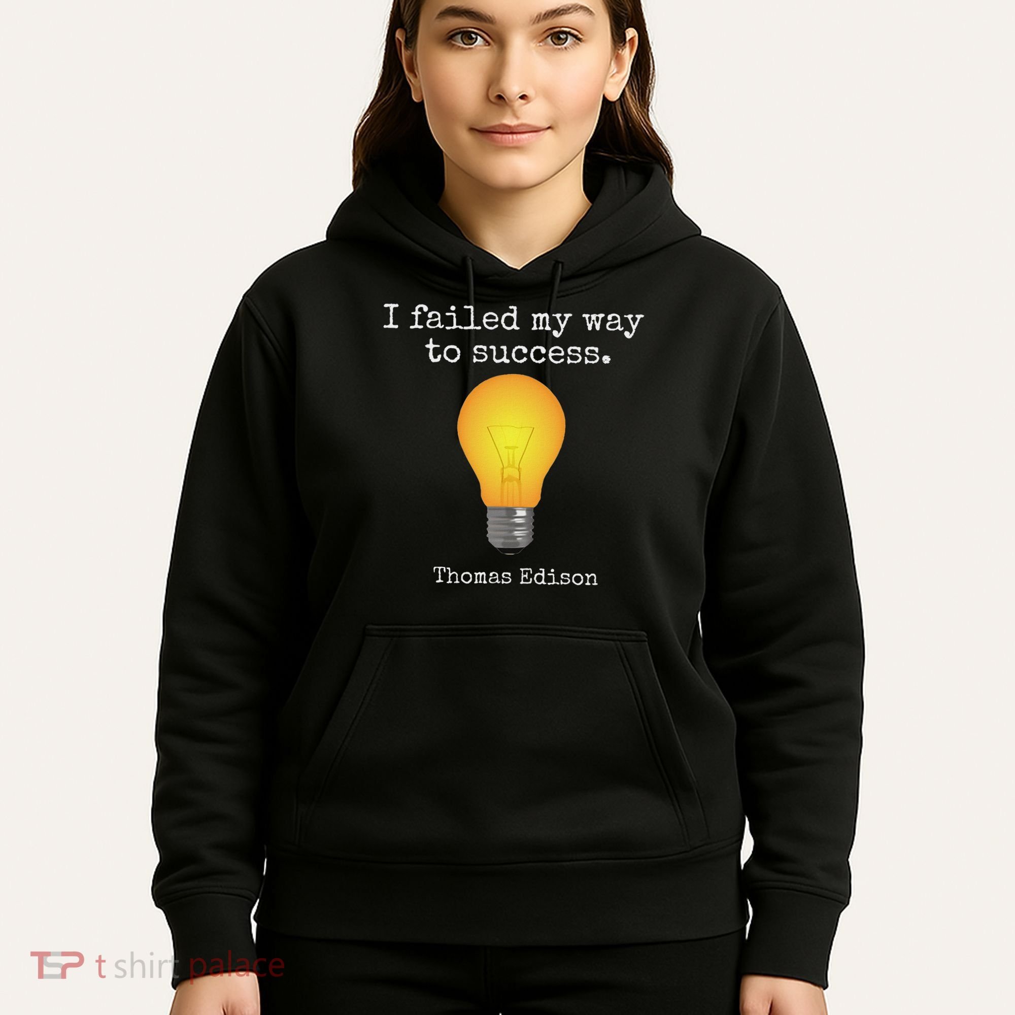 Inventor's , Thomas Edison , Graduate's Hoodie