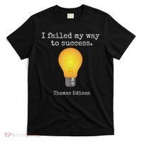 Inventor's , Thomas Edison , Graduate's T-Shirt thumb 0