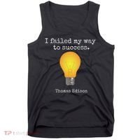 Inventor's , Thomas Edison , Graduate's Tank Top thumb 0